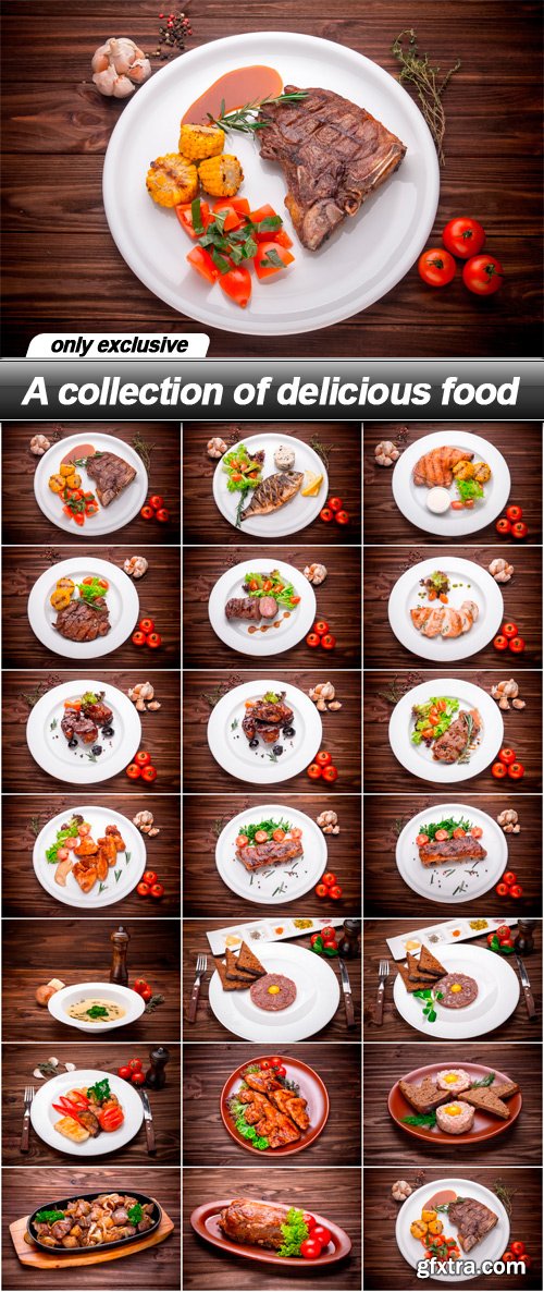 A collection of delicious food - 20 UHQ JPEG