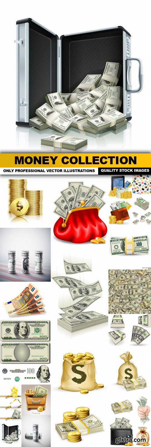 Money Collection - 25 Vector