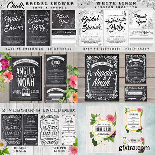 CM - Massive Chalk Wedding Bundle 60% off 647459