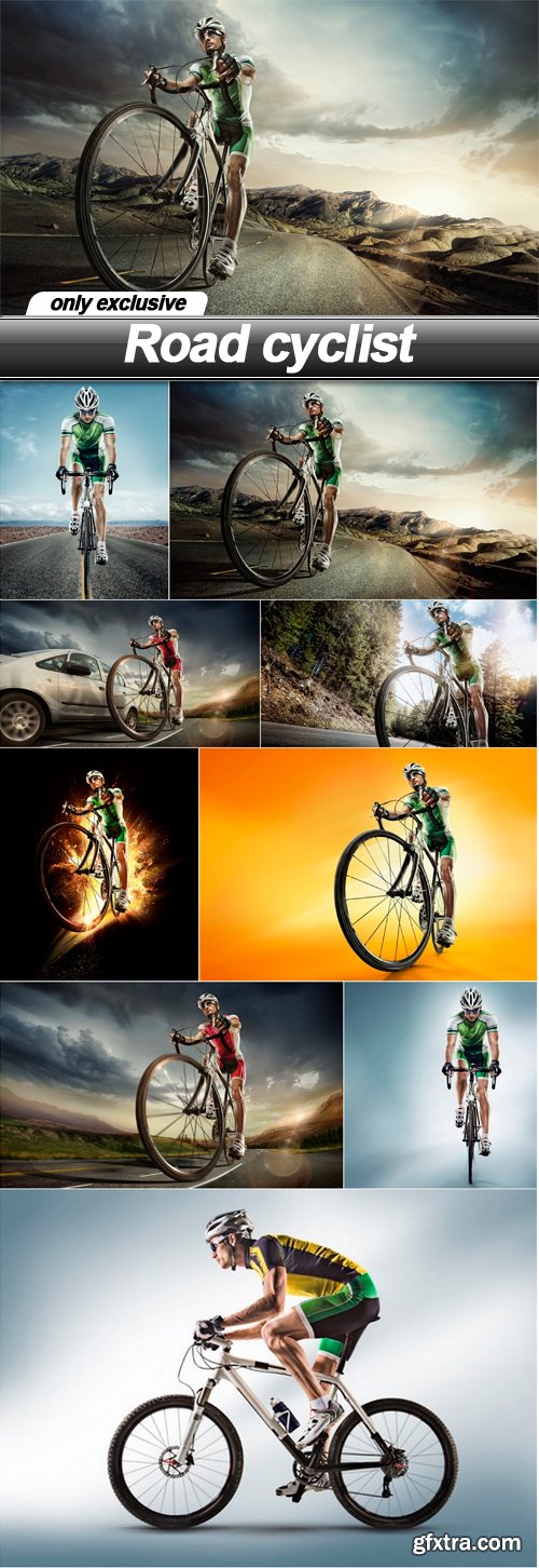 Road cyclist - 9 UHQ JPEG