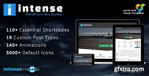 CodeCanyon - Intense v2.7.5 - Shortcodes and Site Builder for WordPress - 5600492