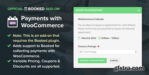 CodeCanyon - Booked Payments with WooCommerce (Add-On) v1.2.17 - 12824257