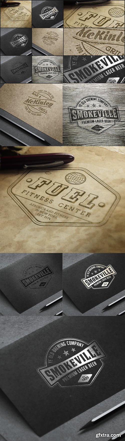 CM - Realistic Logo Mockup 650696