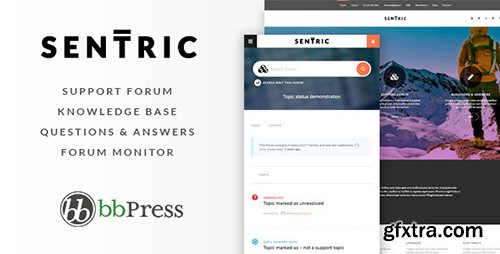 ThemeForest - Sentric v1.1 - Support Forum & Knowledge Base - 9432549