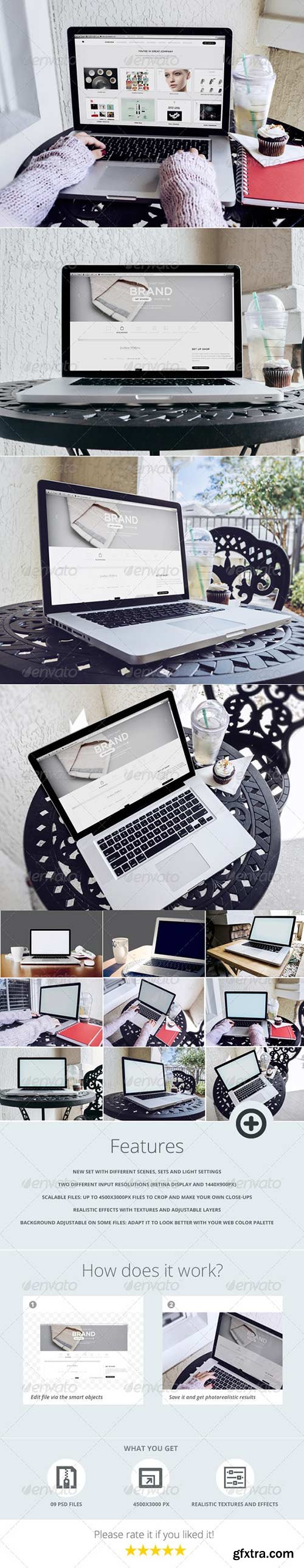 GraphicRiver - Laptop | Web App Mock-Up 6372840