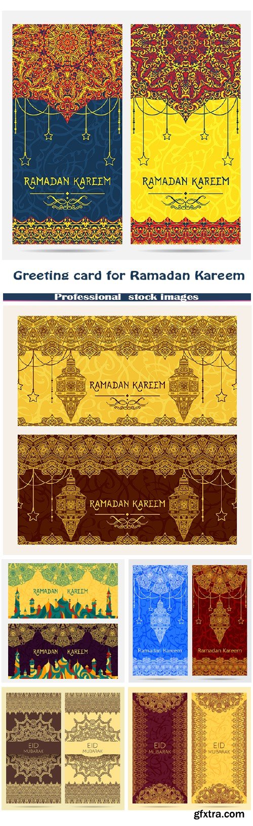 Beautiful greeting card for Ramadan Kareem