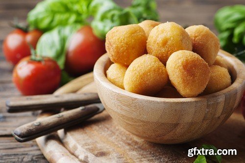 Fried cheese balls-7xJPEGs