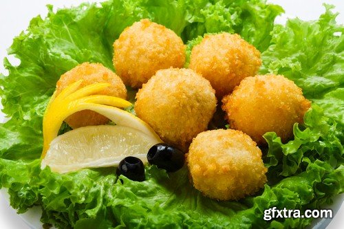 Fried cheese balls-7xJPEGs