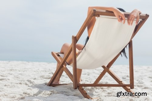 Collection girl woman in an armchair on a chair 25 HQ Jpeg