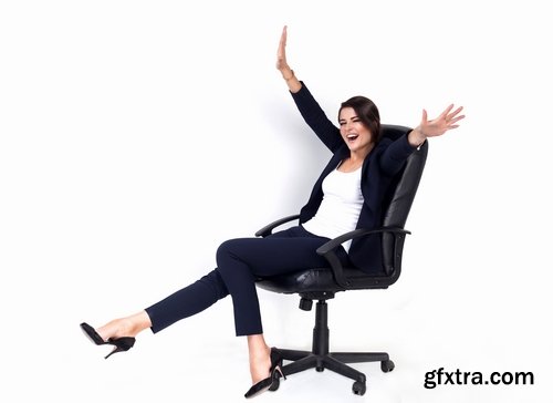 Collection girl woman in an armchair on a chair 25 HQ Jpeg