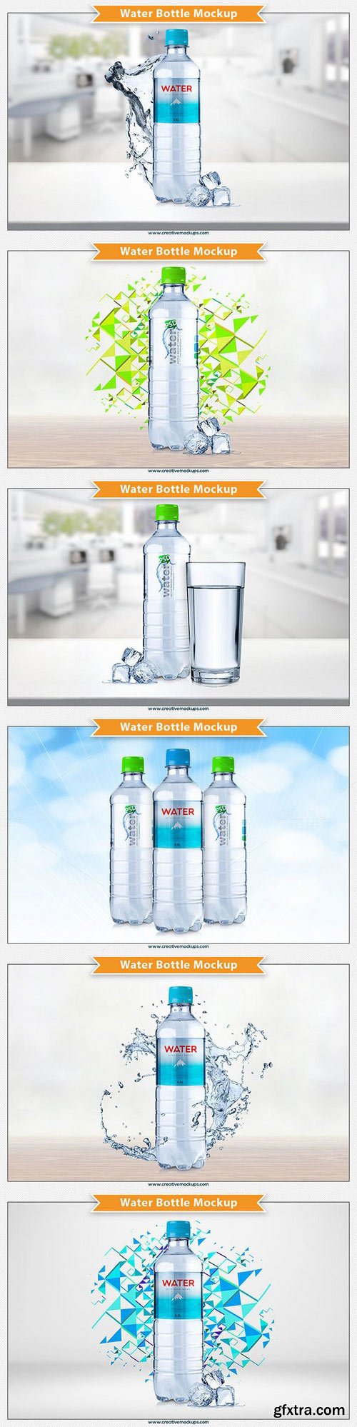 CM - Water Bottle Mockup 649320