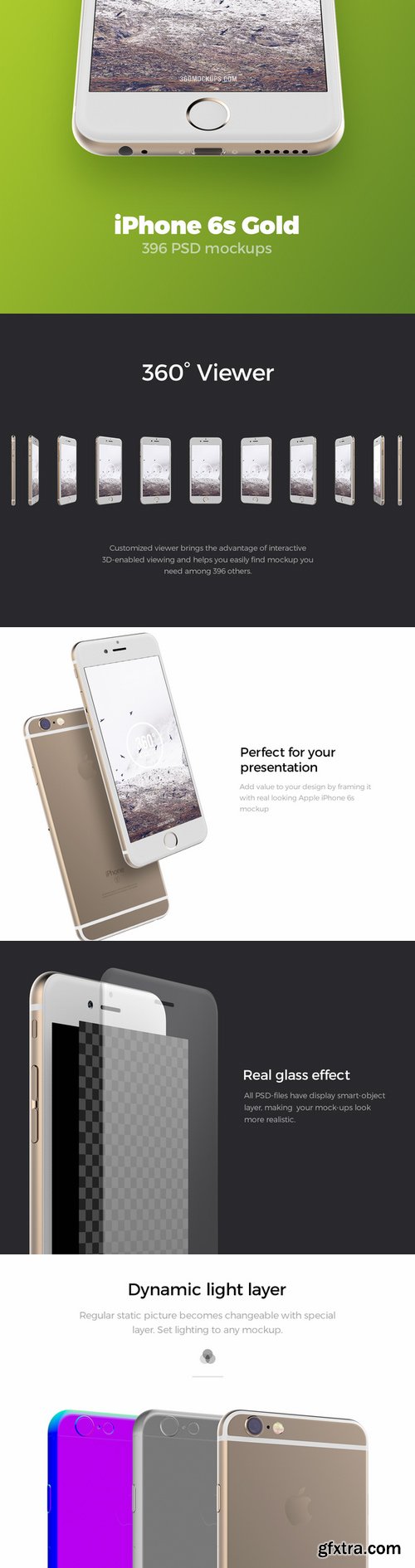 CM - iPhone 6s Gold Mockups 649960