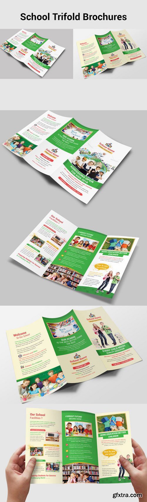 CM - School Trifold Brochures 650899