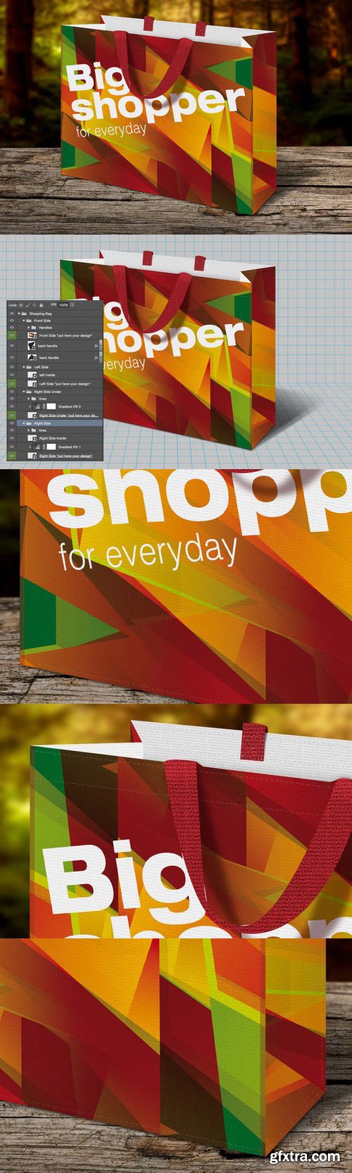 CM - Shopping Bag Mockup 655660