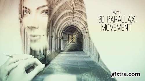 Videohive Double Exposure Parallax Titles 15376270