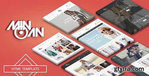 ThemeForest - Minoan v1.0 - Fashion eCommerce Bootstrap Template - 14710573