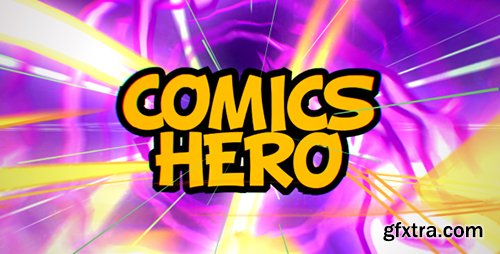 Videohive Comics Hero (Broadcast Pack) 15644476