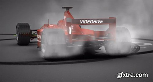 VideoHive Formula One Bolid - Drift Opener 6273159