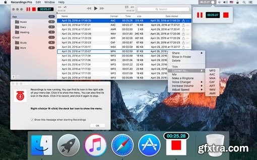 Recordings Pro 7.0 (Mac OS X)