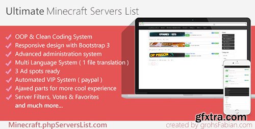 CodeCanyon - Minecraft Servers List v1.4 - 4062368