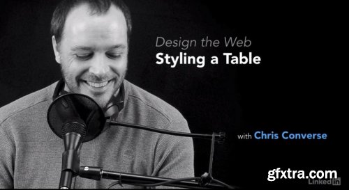 Design the Web: Styling a Table