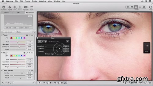 Portrait Retouching with Aperture