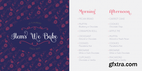 Culinary Font Family