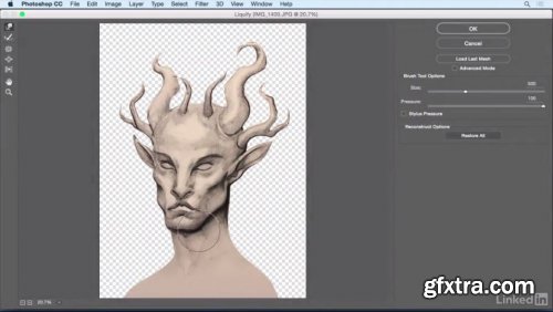 Photoshop: Create a Satyr Using Layer Styles