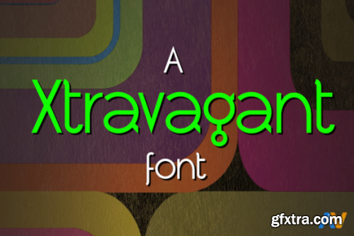 CM - Xtravagant Display Font 635455