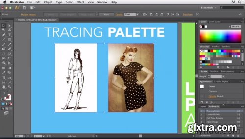 Tracing Artwork with Illustrator with Justin Seeley