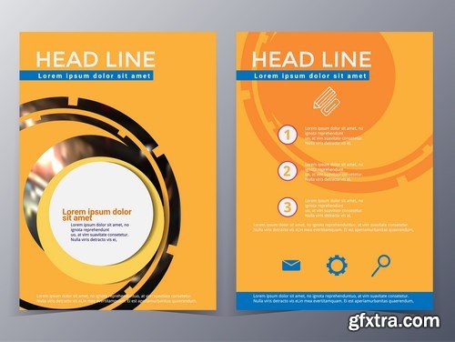 Design Flyer & Corporate Brochures 25 - 25xEPS