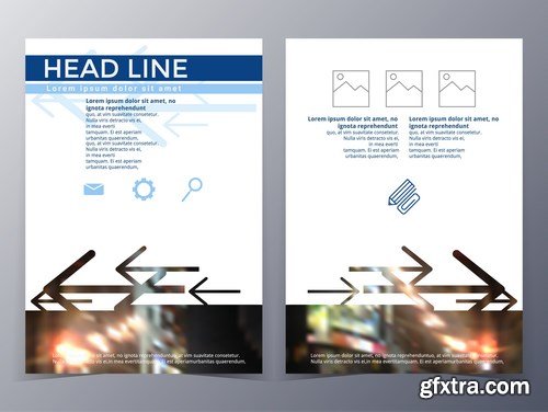 Design Flyer & Corporate Brochures 25 - 25xEPS