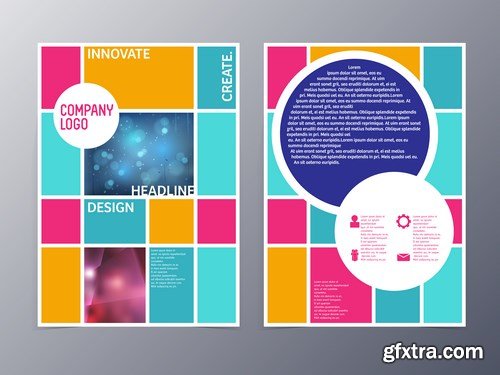 Design Flyer & Corporate Brochures 25 - 25xEPS