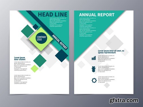 Design Flyer & Corporate Brochures 25 - 25xEPS