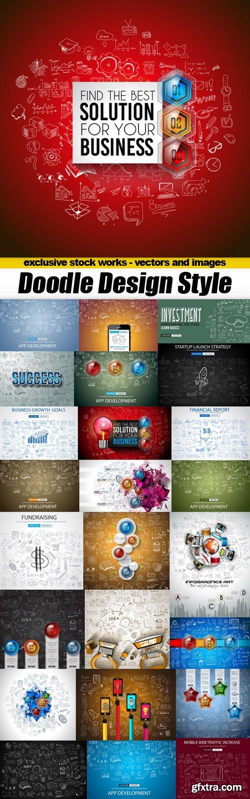 Doodle Design Style - 25xEPS