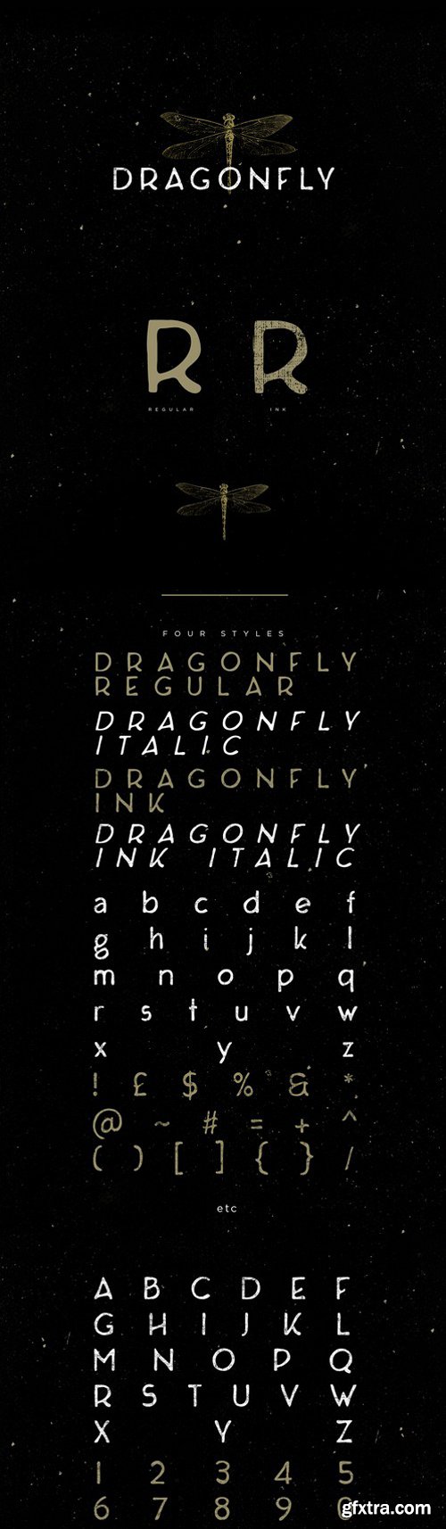 Dragonfly Typeface