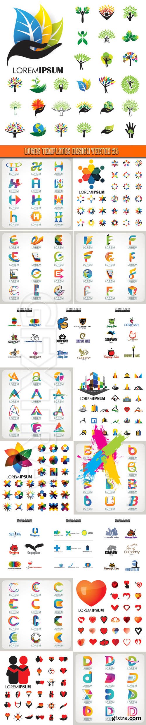 Logos Templates Design Vector 26