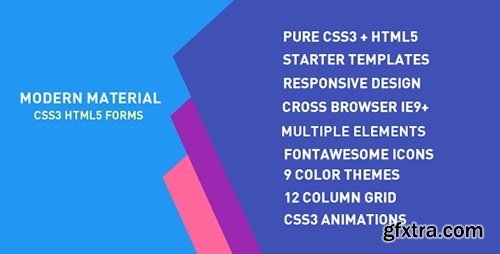 CodeCanyon - Modern Material Forms v1.0 - 14769516