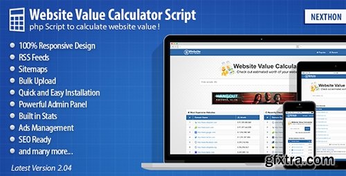 CodeCanyon - Website Value Calculator Script v2.07 - 9990820