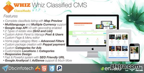 CodeCanyon - WhizClassified v1.7.0 - Classifieds CMS - 10502129