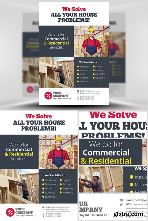 Handyman Flyer Template v3