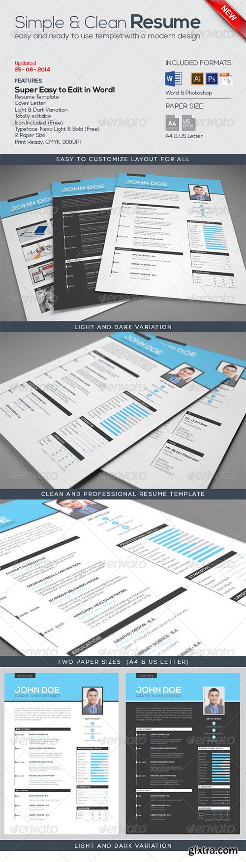 GraphicRiver The Resume 7089050