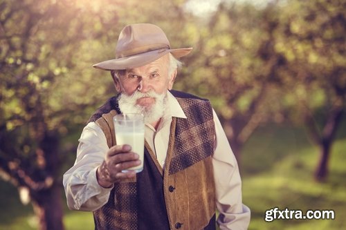 Collection of man people drinking milk 25 HQ Jpeg