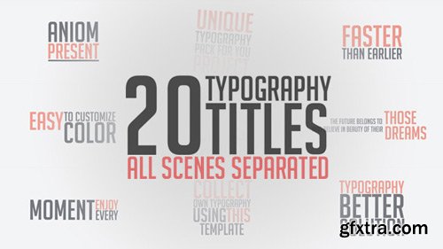 Videohive - Unique Typography - 10002409