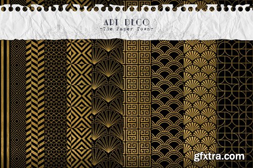 Art Deco Digital Backgrounds - CM 321531