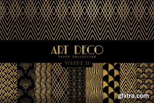 Art Deco Digital Papers Vol. 2 - CM 383979