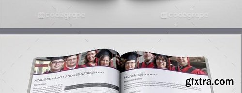 CodeGrape Modern University/College Prospectus Template 5269