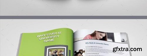 CodeGrape Modern University/College Prospectus Template 5269