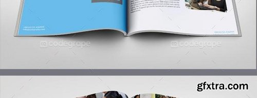 CodeGrape Modern University/College Prospectus Template 5269