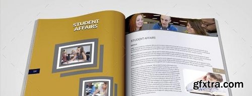 CodeGrape Modern University/College Prospectus Template 5269